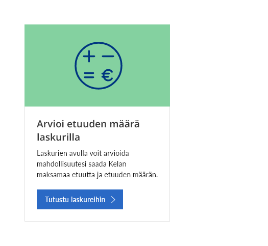 Esimerkki kuvitusikonit käytöstä Card-komponentissa.